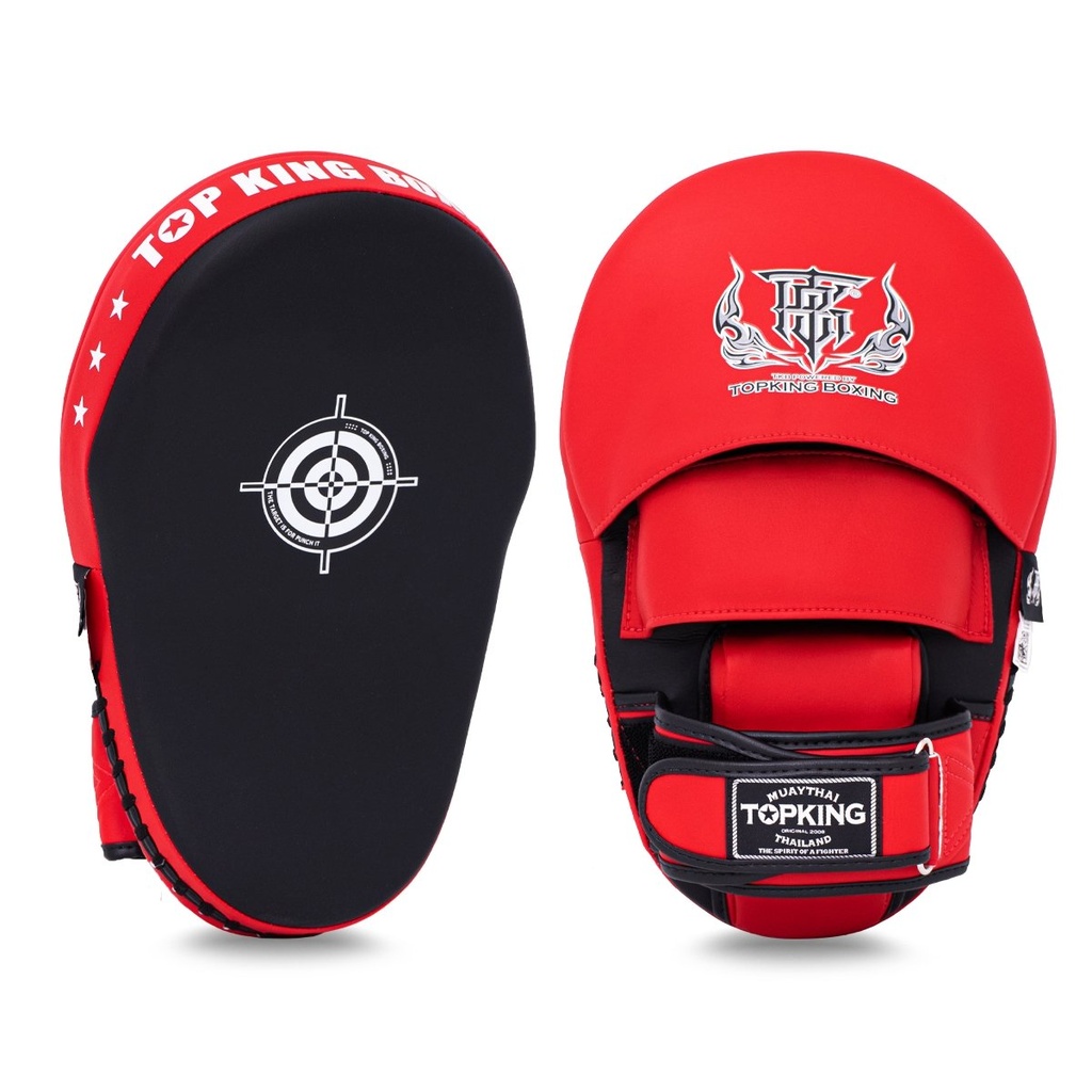 Top King Punch Mitts Extream, Black-Red