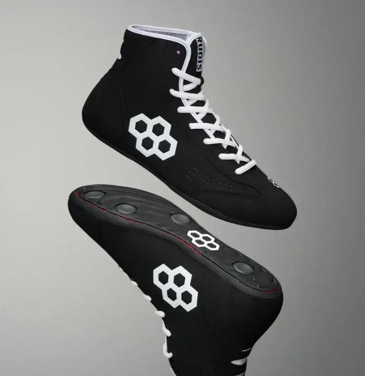 Rudis Wrestling Shoes International Black, Black