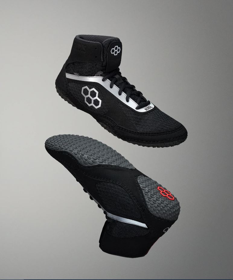 SALE 372 Rudis Ringerschuhe Alpha 2.0 Darkness, Schwarz