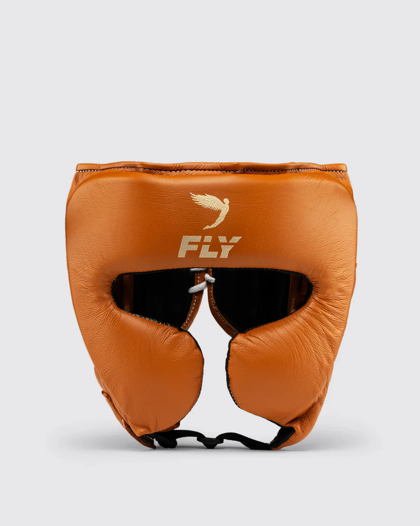 Fly Head Guard Knight 2, Light Brown