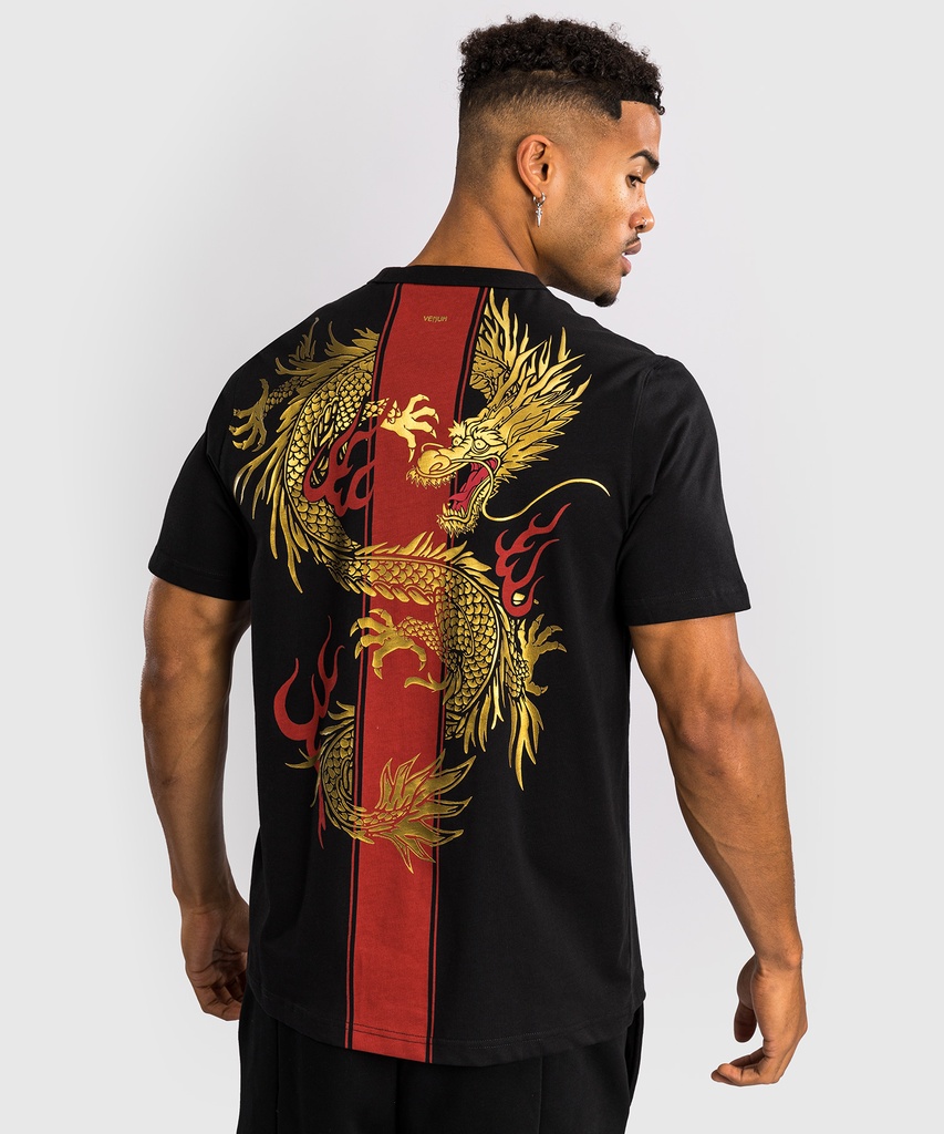 Venum T-Shirt X Tekken 8 Marshall Law, Black-Red-Gold