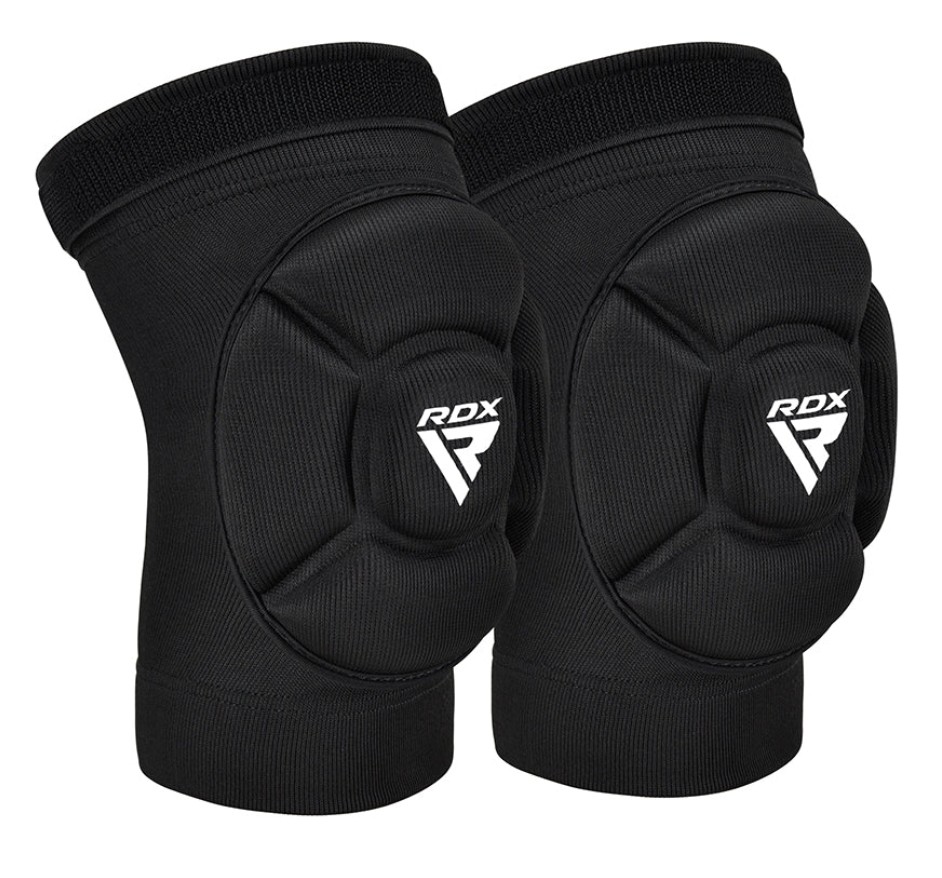RDX Knieschützer MMA, Schwarz-Weiss