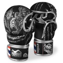 Phantom MMA Sparring Handschuhe Muay Thai LE, Schwarz-Silber