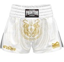 Phantom Muay Thai Shorts Sak Yant, White-Gold