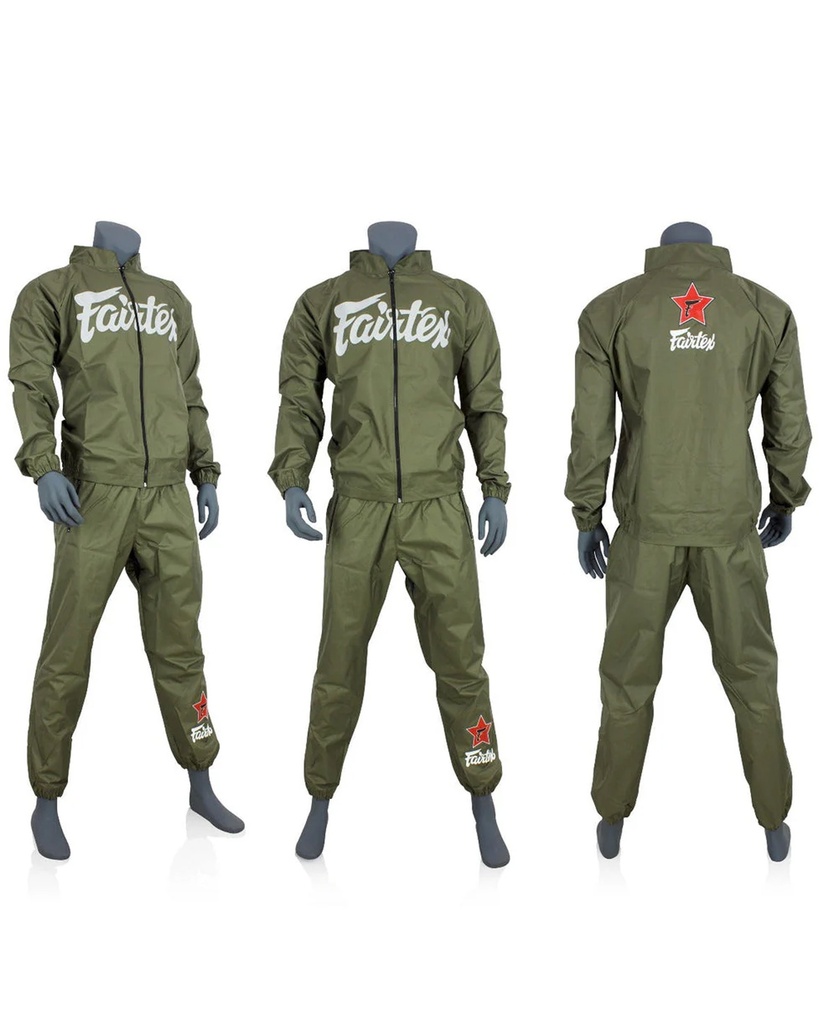 Fairtex Sauna Suit VS2, Green