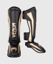 Venum Schienbeinschoner Elite, Schwarz-Gold