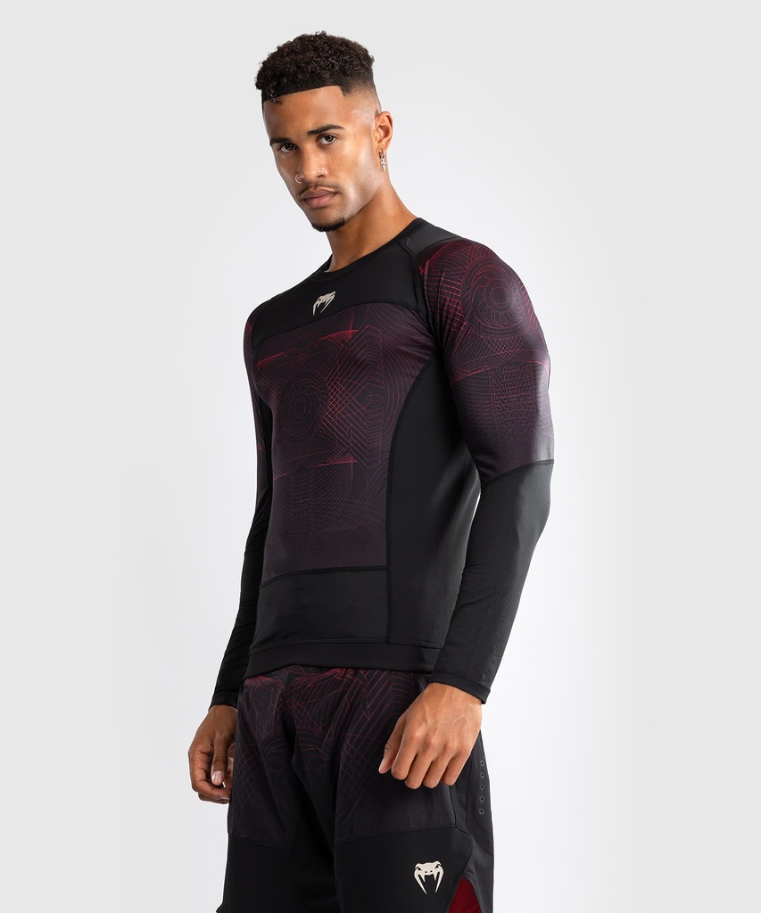 Venum Rash Guard G-Fit Air, Schwarz-Rot