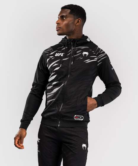 Venum Hoodie UFC Fusion Authentic Fight Night Zipped, Schwarz