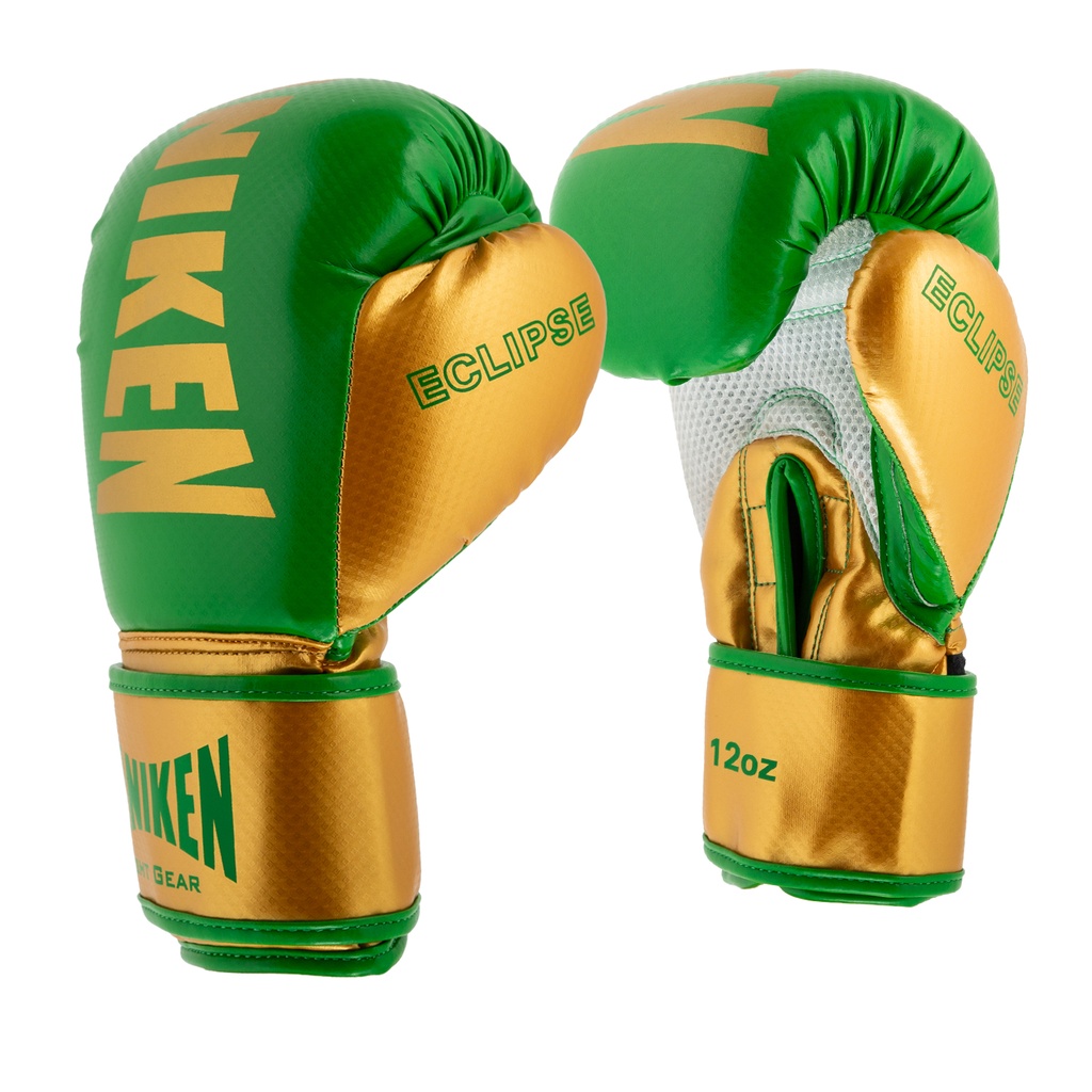 Daniken Boxing Gloves Eclipse, Green-Gold
