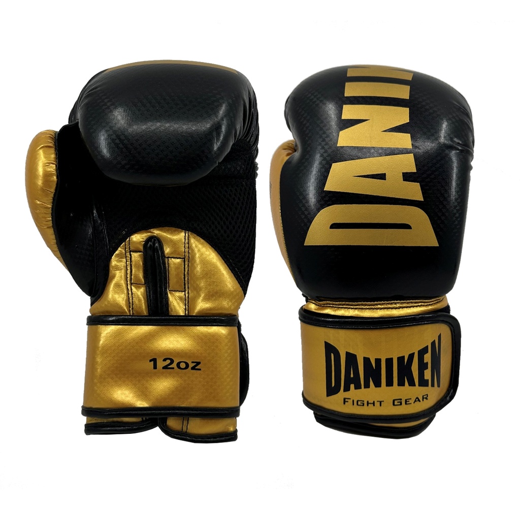 Daniken Boxhandschuhe Eclipse, Schwarz-Gold