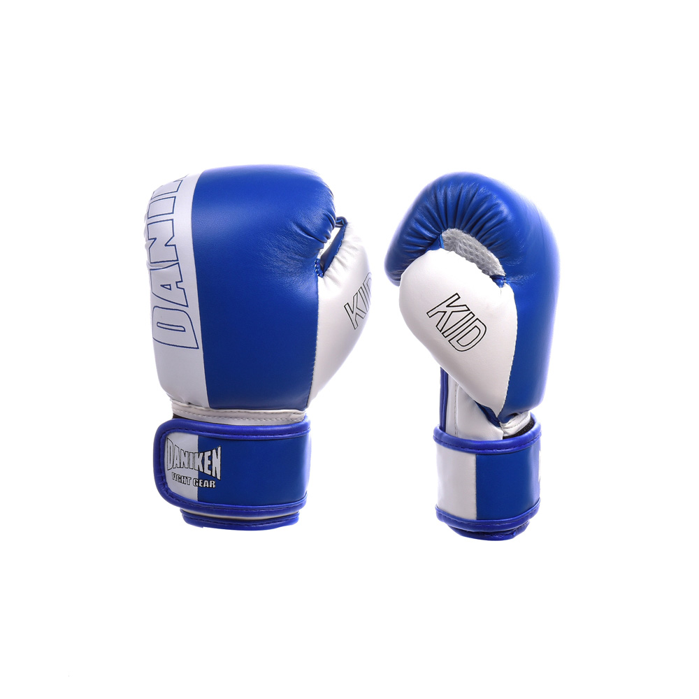 Daniken Boxing Gloves Kids, Blue-White