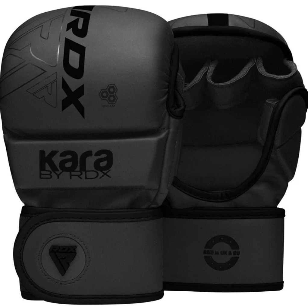 RDX MMA Sparring Gloves F6 Kara, Black