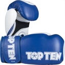 SALE 116 Top Ten Boxhandschuhe Star XLP, Blau-Weiss