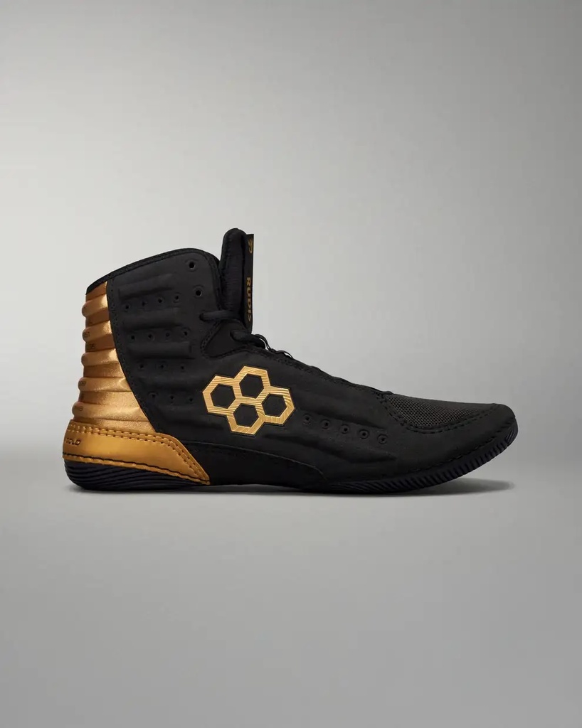 Rudis Wrestling Shoes JB Ultra Stealth, Black-Gold