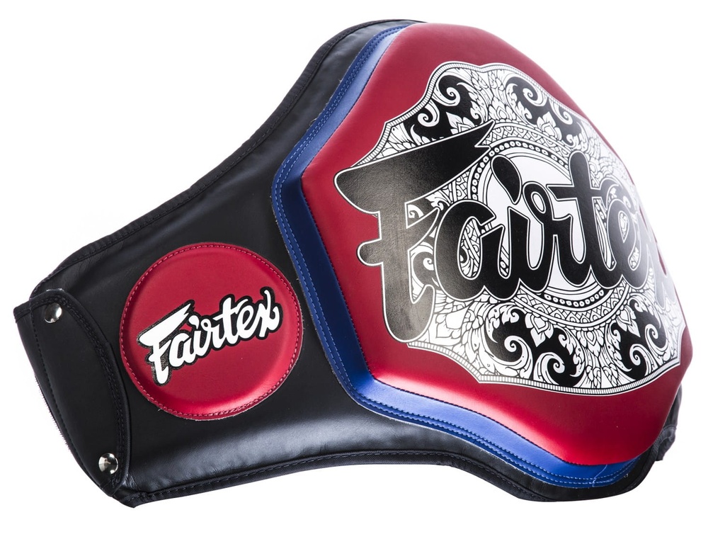 Fairtex Belly Pad BPV3, Schwarz-Rot