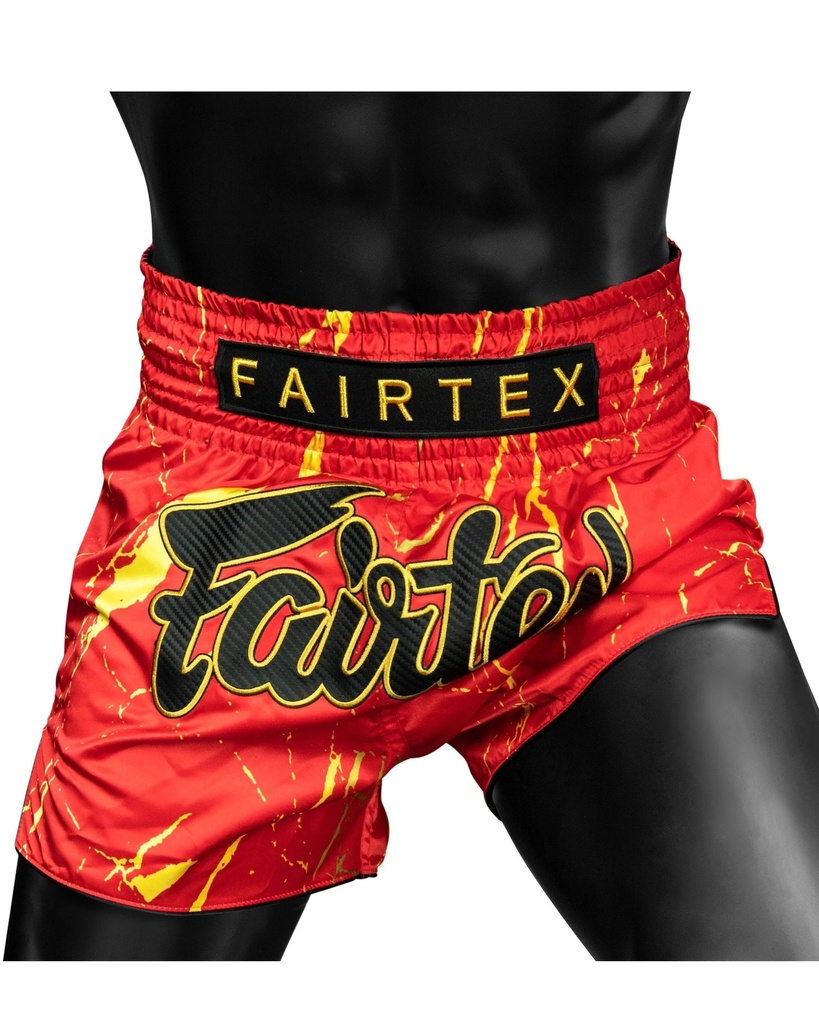 Fairtex Muay Thai Shorts BS1946 Inferno, Rot