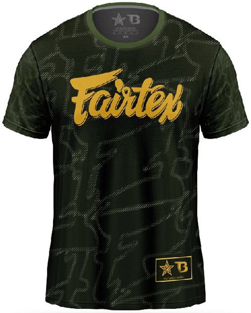 Fairtex T-Shirt X Booster, Army-Green