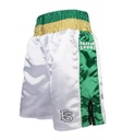 Paffen-Sport Boxing Shorts Pro Mexican, White-Green