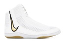 Nike Wrestling Shoes Inflict 4, White-Gold