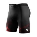 Hayabusa UFC Compression Shorts, Schwarz-Rot