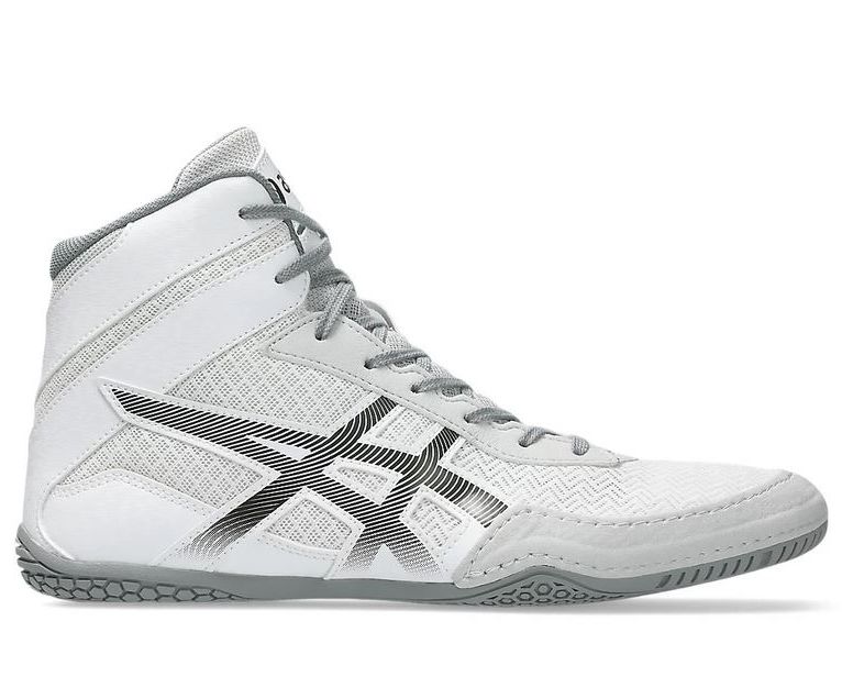 asics Ringerschuhe Matcontrol 3, Weiß-Metallic Grau