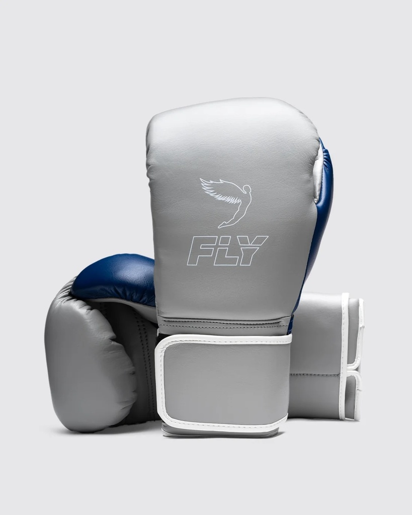 SALE Fly Boxhandschuhe Superloop Pro X 2, Grau-Blau