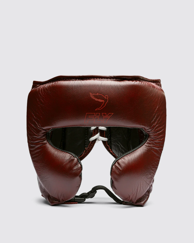 Fly Head Guard Knight, Oxblood