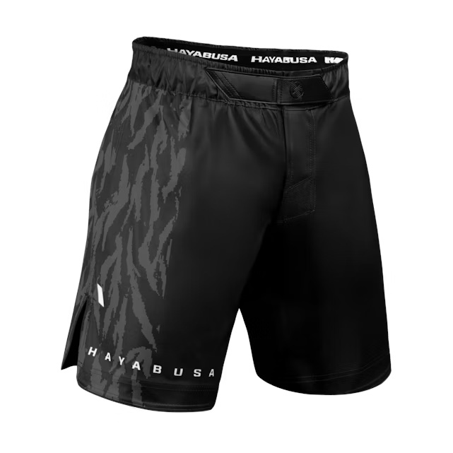 Hayabusa Fight Shorts Apex Long, Schwarz