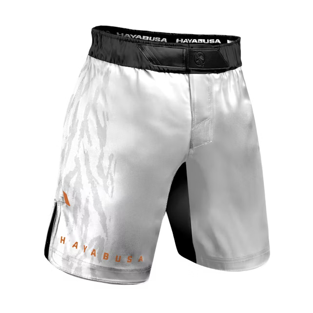 Hayabusa Fight Shorts Apex Long, White