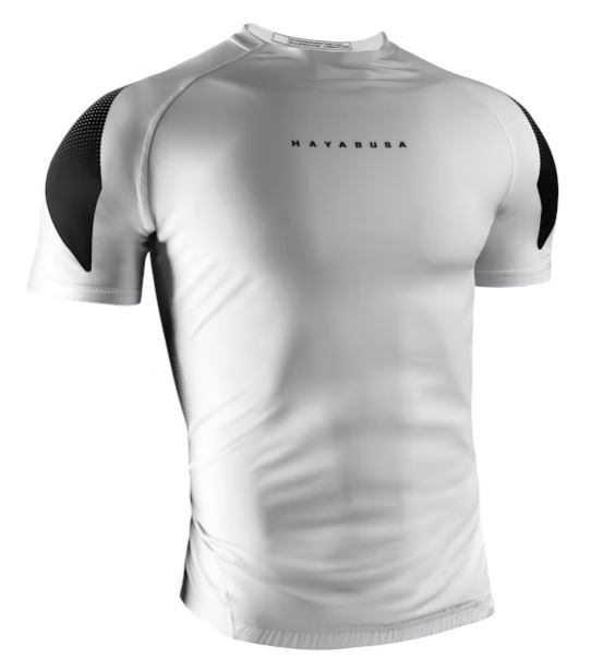 Hayabusa Rash Guard Pro Ranked, White