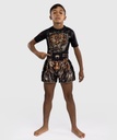 Venum Muay Thai Shorts Tiger Kids, Schwarz-Orange