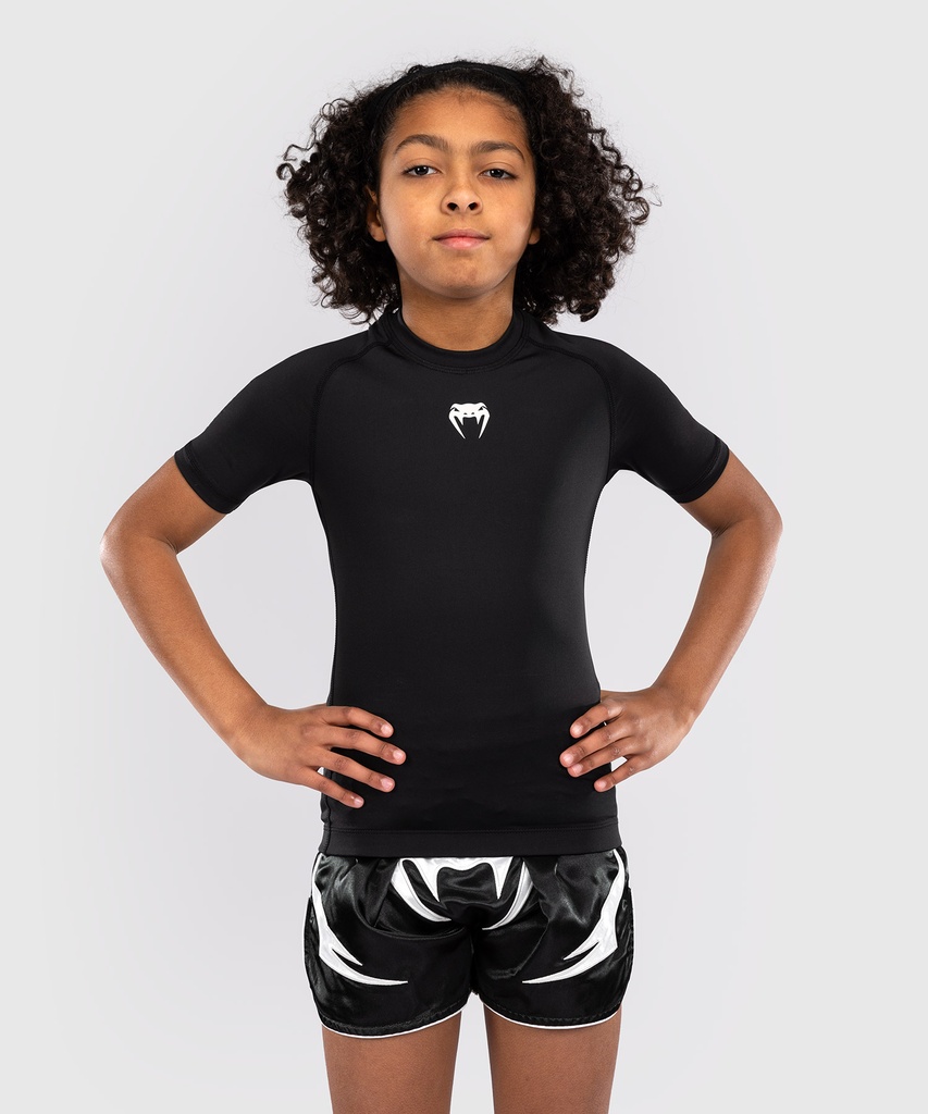 Venum Rash Guard Contender Kids, Black
