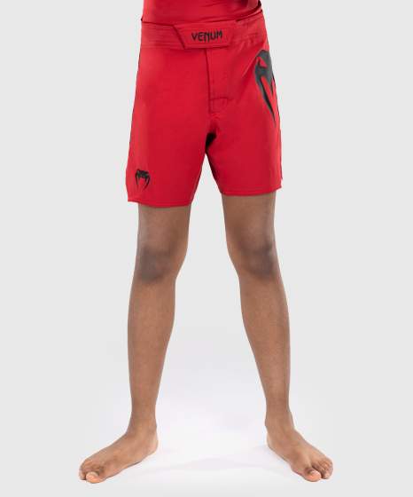 Venum Fight Shorts Light Kids, Rot