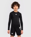 Venum Rash Guard Contender Kids, Schwarz 
