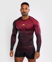 Venum Rash Guard Tactical XT, Black-Burgundy Red-Gold