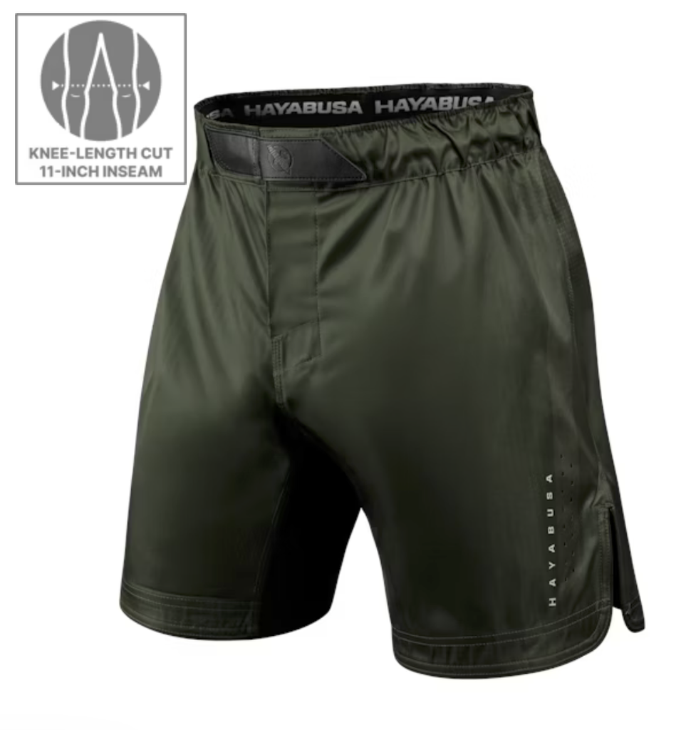 Hayabusa Fight Shorts Core Long, Grün