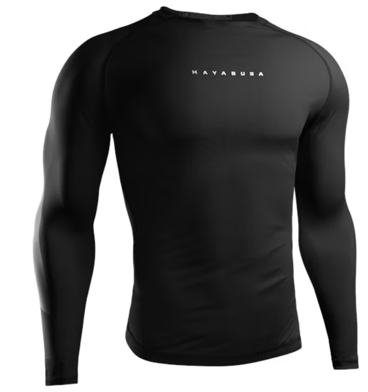 Hayabusa Rash Guard Apex Core, Schwarz