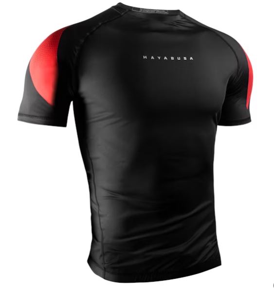 Hayabusa Rash Guard Pro Ranked, Schwarz