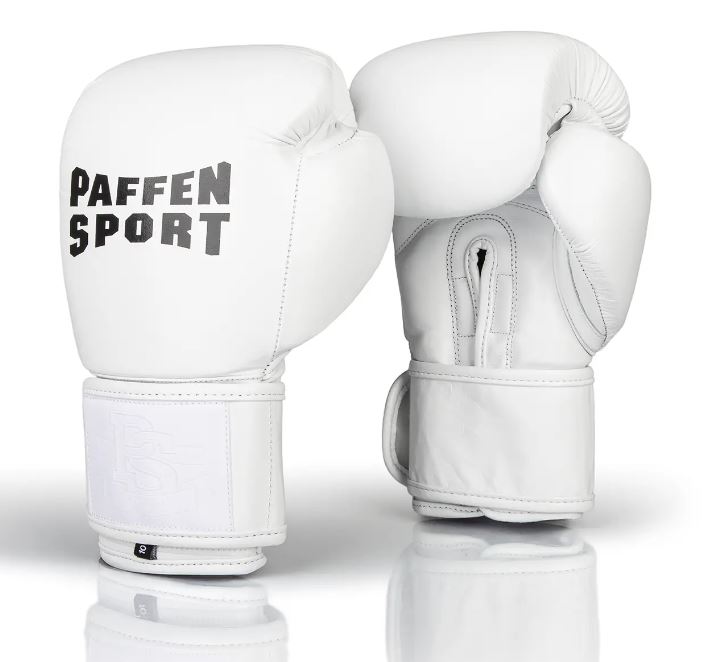Paffen Sport Boxhandschuhe Pro Klett X, Weiß