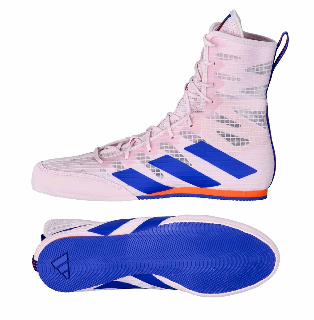 adidas Boxschuhe Box Hog 4, Weiß-Blau