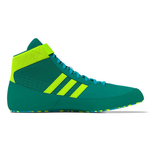 adidas Ringerschuhe Havoc, Grün-Gelb