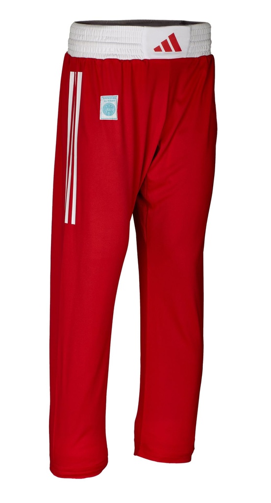adidas Kickboxhose WAKO 2.0, Rot-Weiß