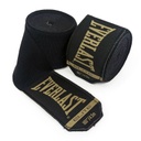 Everlast Boxbandagen 4,5m Halbelastisch, Schwarz