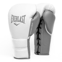 Everlast Boxhandschuhe Powerlock 2 Pro mit Schnürung, Weiß-Grau