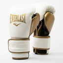 Everlast Boxing Gloves Powerlock 2R, White-Gold