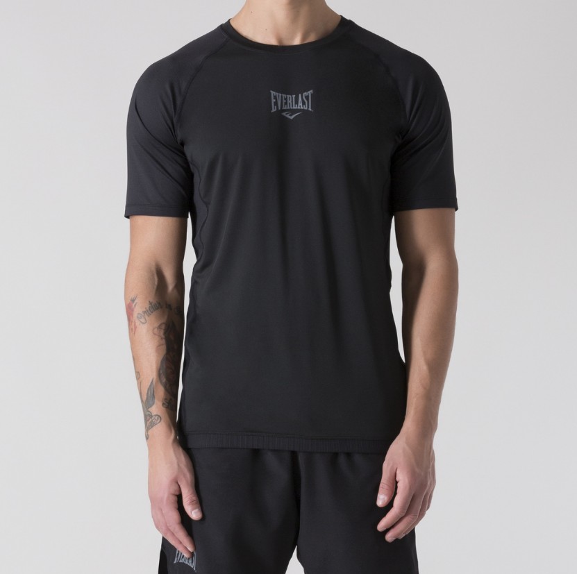 Everlast Compression T-Shirt, Black