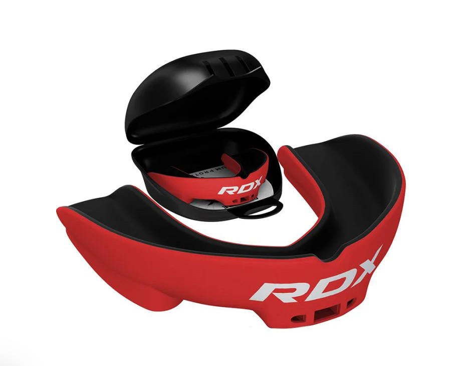 RDX Mundschutz 3w, Rot-Schwarz