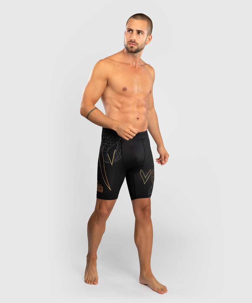 Venum Compression Shorts Serpenti, Schwarz