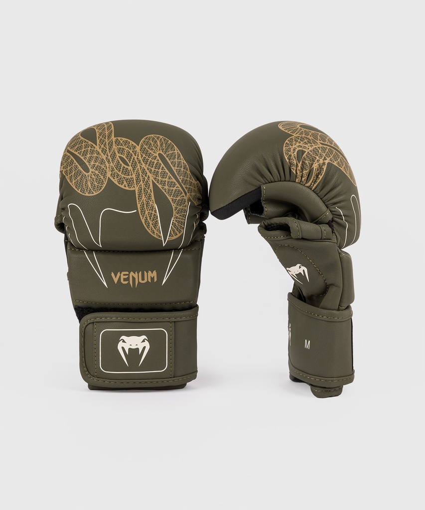 Venum MMA Sparring Handschuhe Serpenti, Khaki