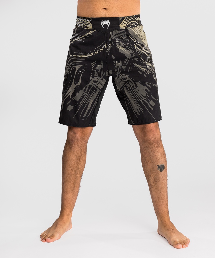 Venum Fight Shorts Invader, Schwarz